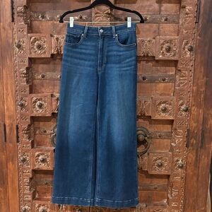 Paige Aneesa High rise  Wide-Leg cropped jean